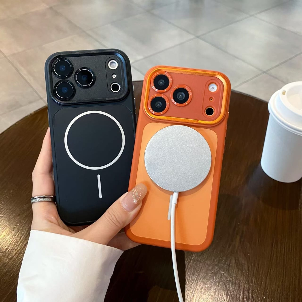 iPhone 17 Pro/ 17 Pro Max 原机精孔MagSafe磁吸壳 | 镜头全包防护 | 软边硬背 | 独立相机按键