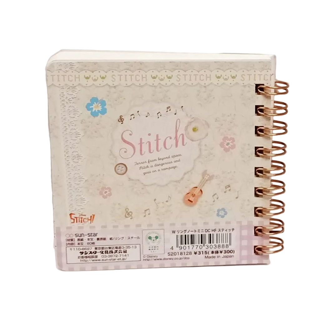 線圈橫線筆記本 Stitch    (S2018128)