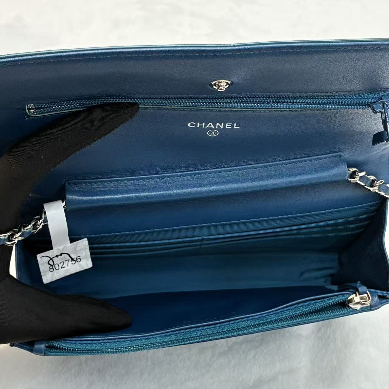 Chanel WOC 孔雀藍🩵
