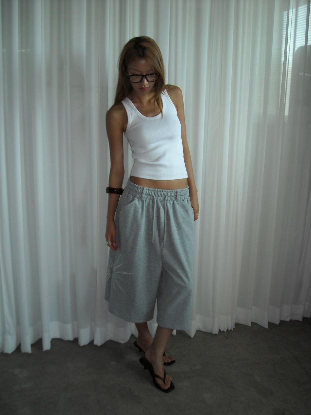 Graphic Star Bermuda Shorts