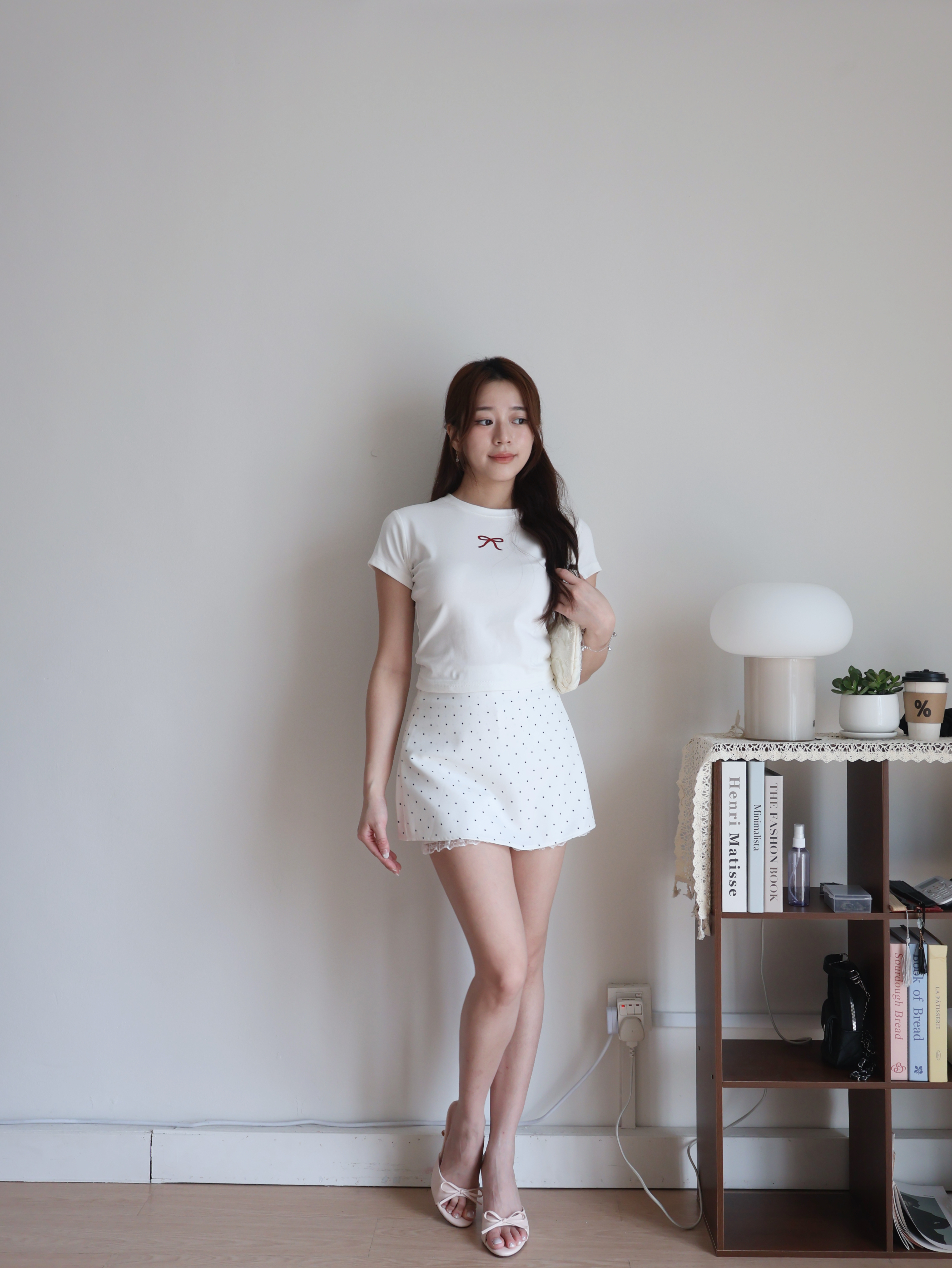 Nabi Cropped Top | White
