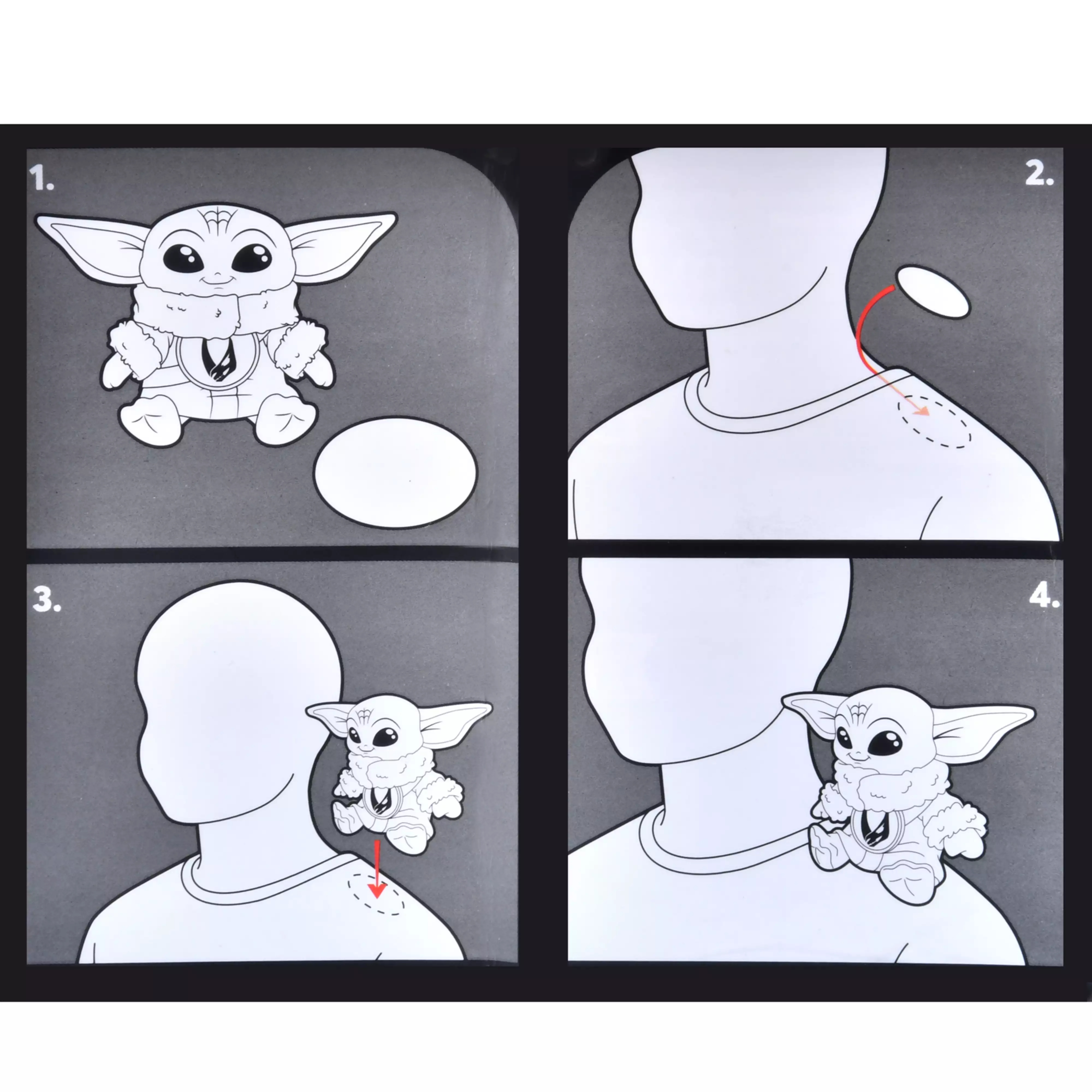 🌸 【預訂】Grogu 磁石公仔<日本限定>-THE MANDALORIAN AND GROGU Star Wars