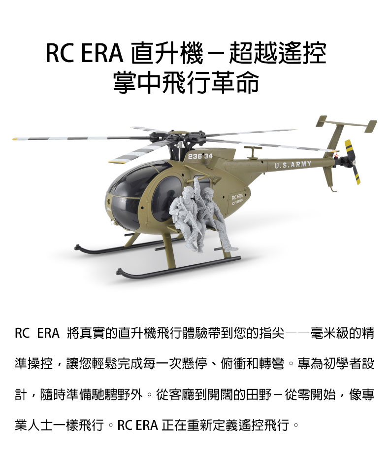 全新RC ERA 1:28 C189S 像真小鳥無刷直升機 | 氣壓定高 | 光流定位 | 一鍵升降