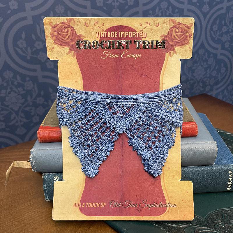 Vintage Imported Crochet Lace Trim - 08 / 8.5cm Width