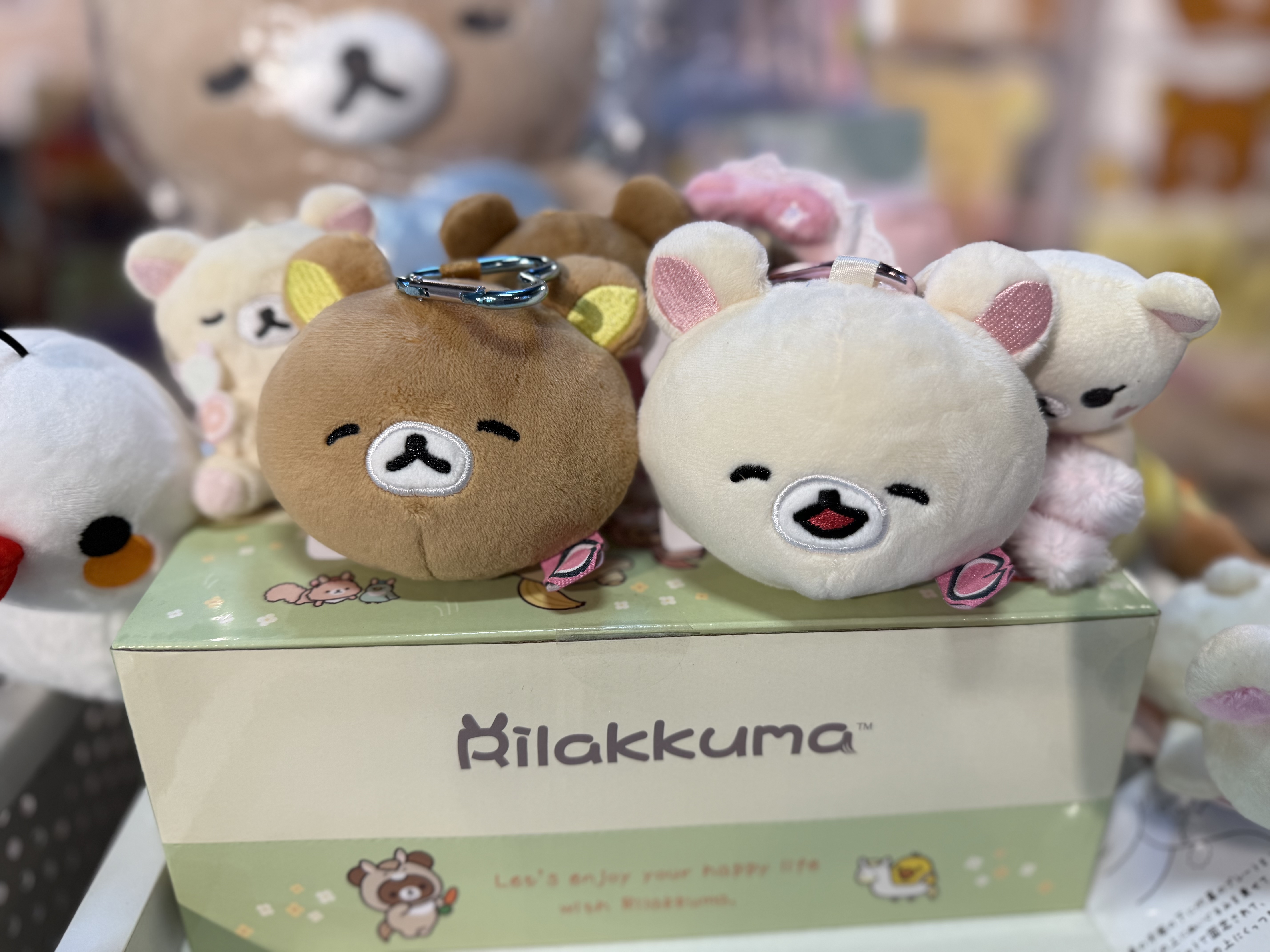 《現貨》全新 happy rilakkuma 系列頭型鏡仔