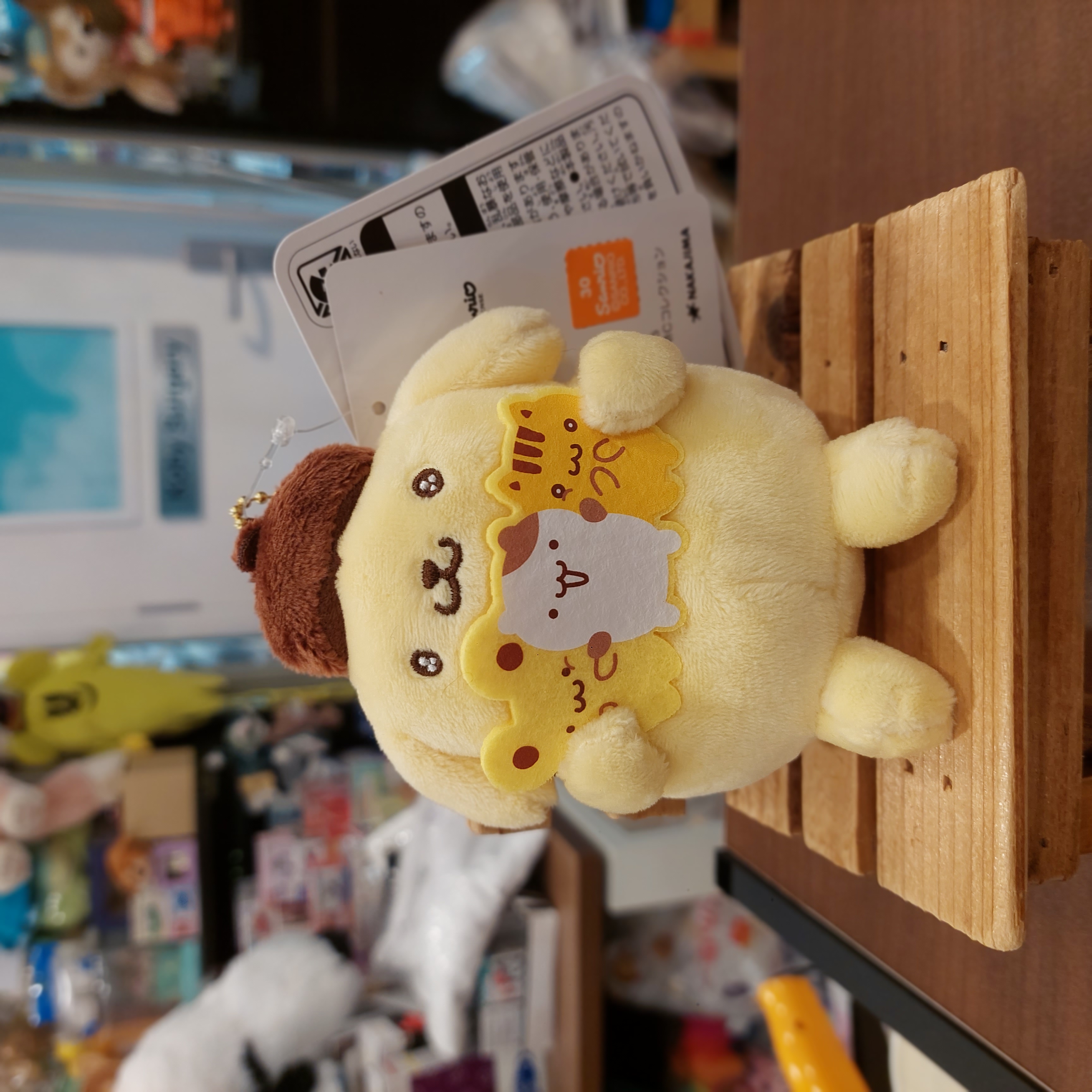 日版 Sanrio Pompompurin  布甸狗 吊飾 掛件 原色