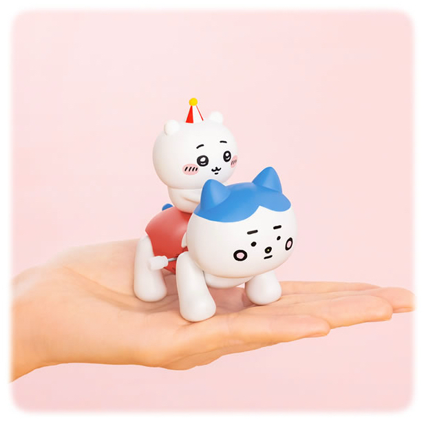 🎀【預訂】Chiikawa 樂園 Peepopo 公仔 - Hachiware & Usagi