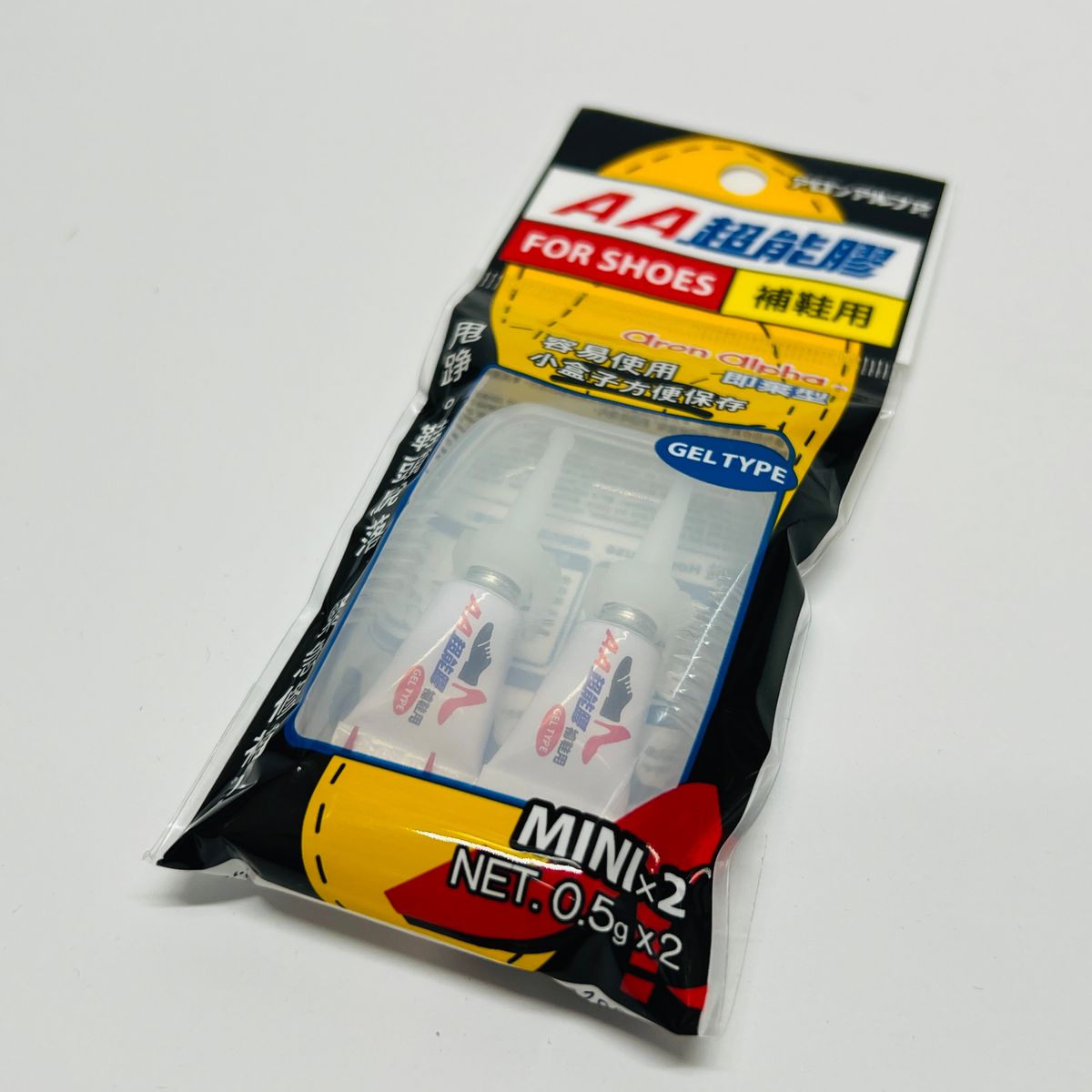 AA兩支裝補鞋膠