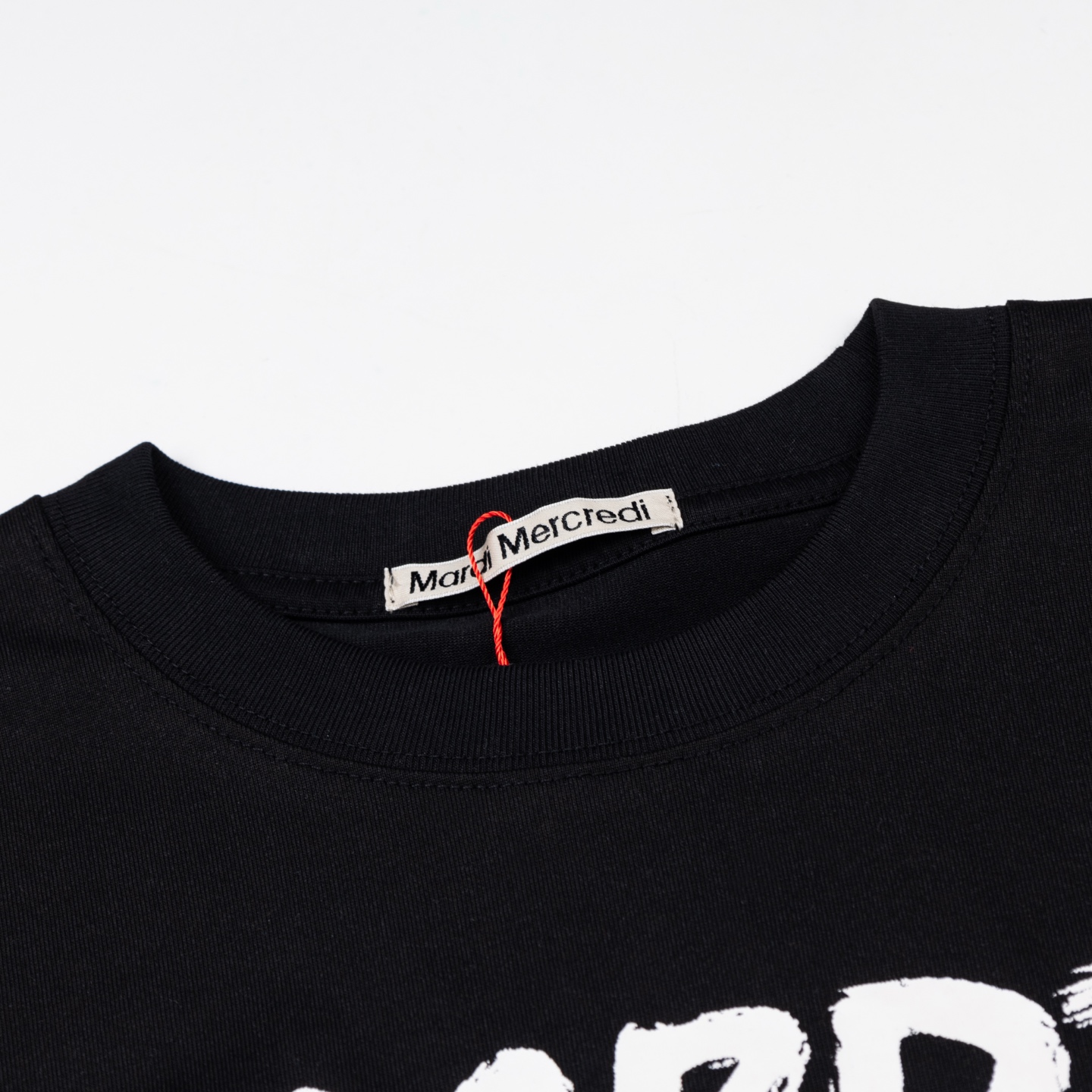 Mardi Mercredi Brush Logo Tee