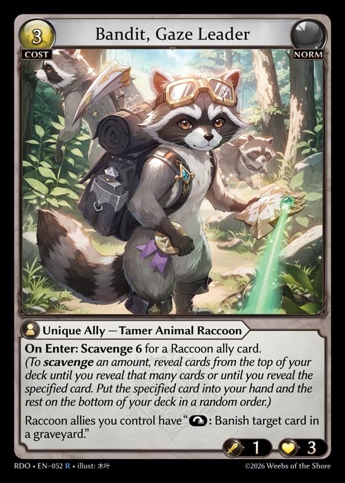 Bandit, Gaze Leader / RDO-052 (R)