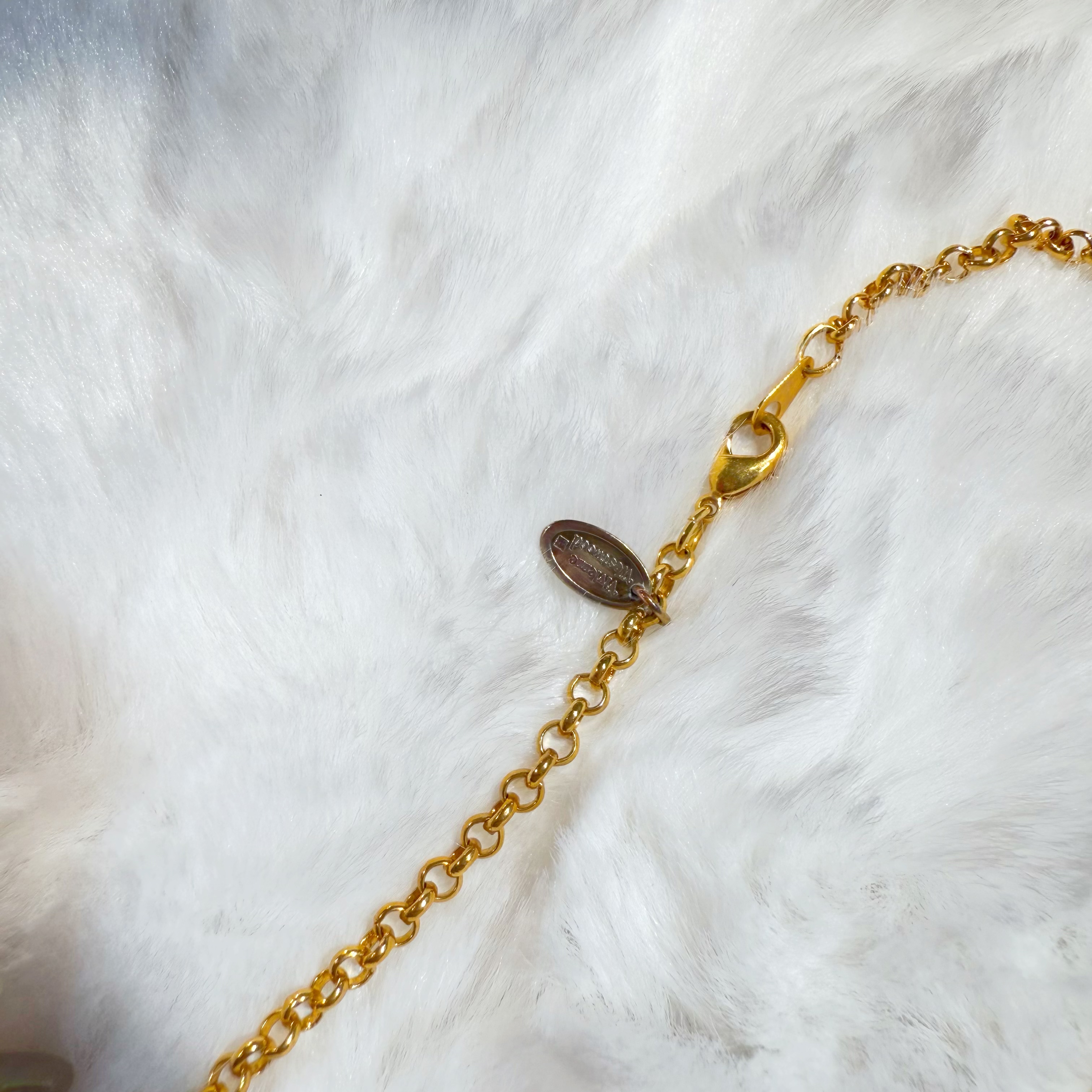 VW orb necklace enamel/G