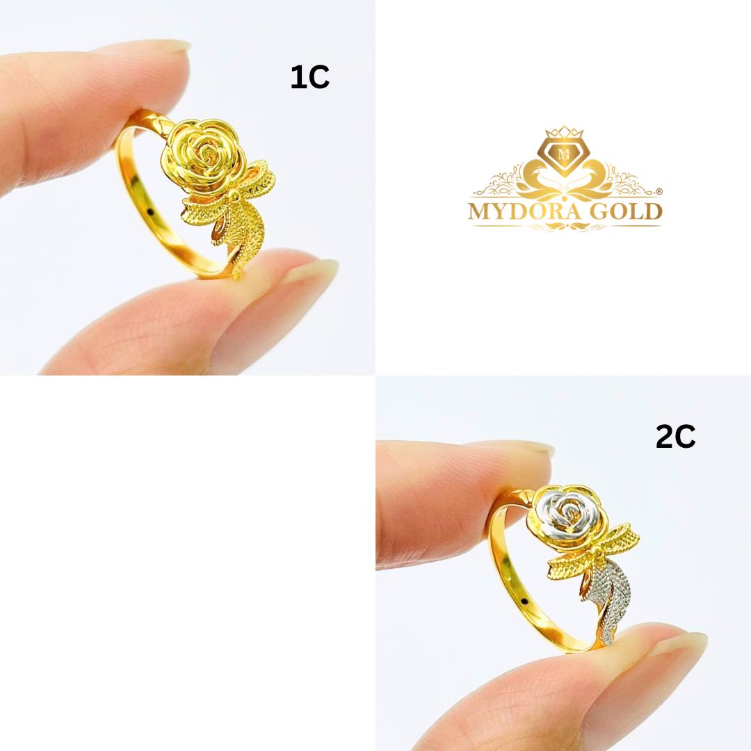 MYDORA Cincin Rosie Ribbon (5G) l EMAS 916/22K