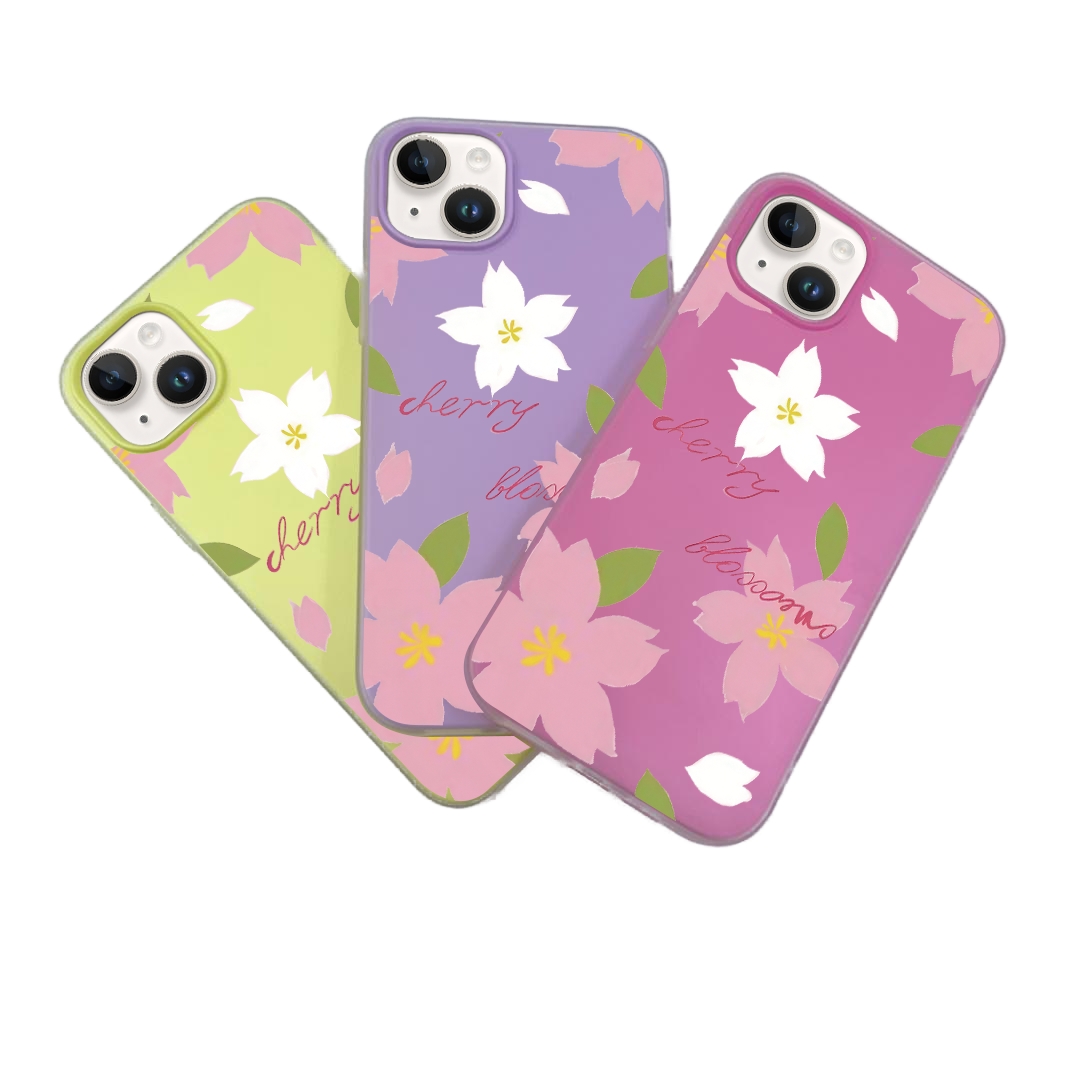 JELLY CASE PHONE FOR IPHONE - DESIGN FLOWER I