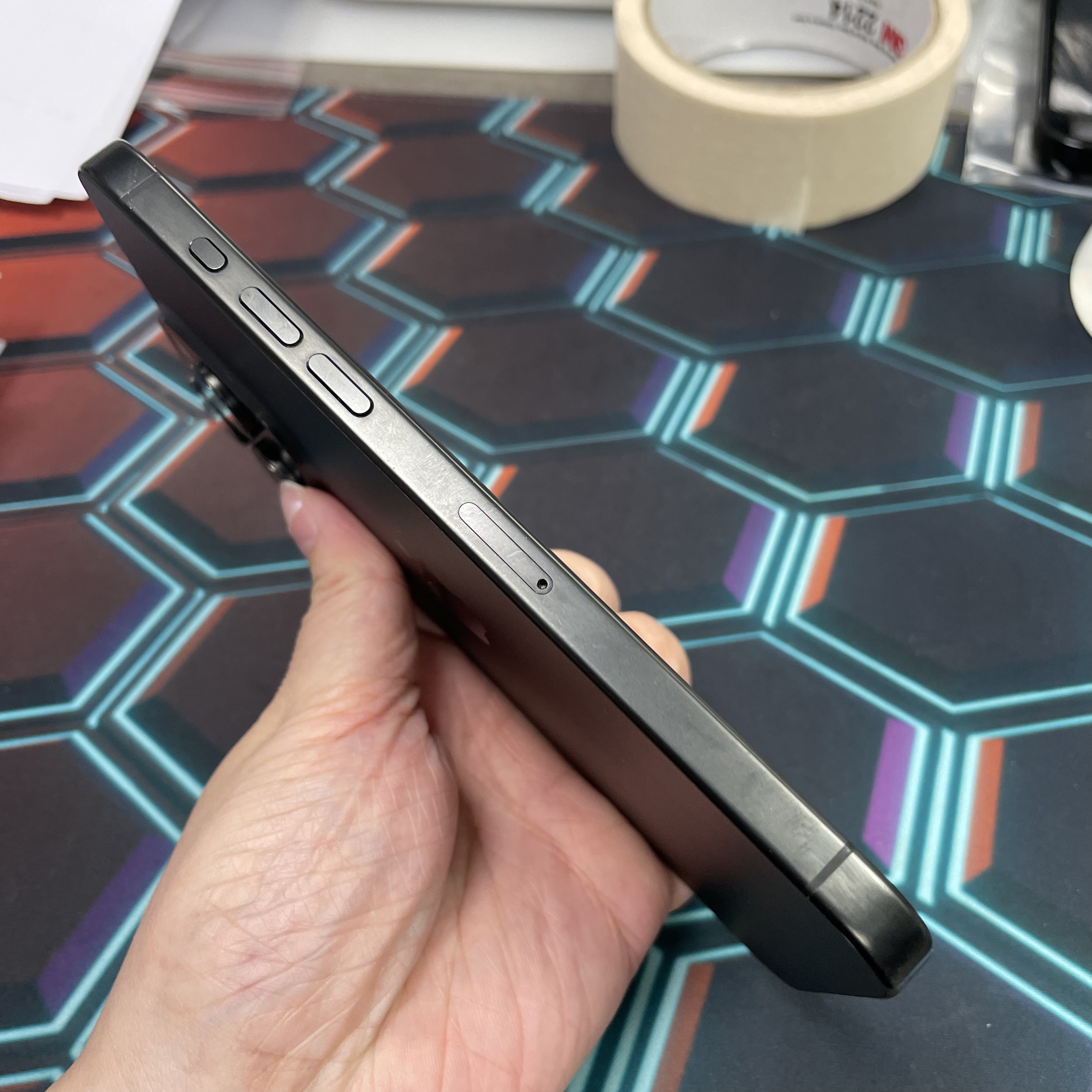 *7684 15 Pro max 超靚機 256GB 電86 黑色 black