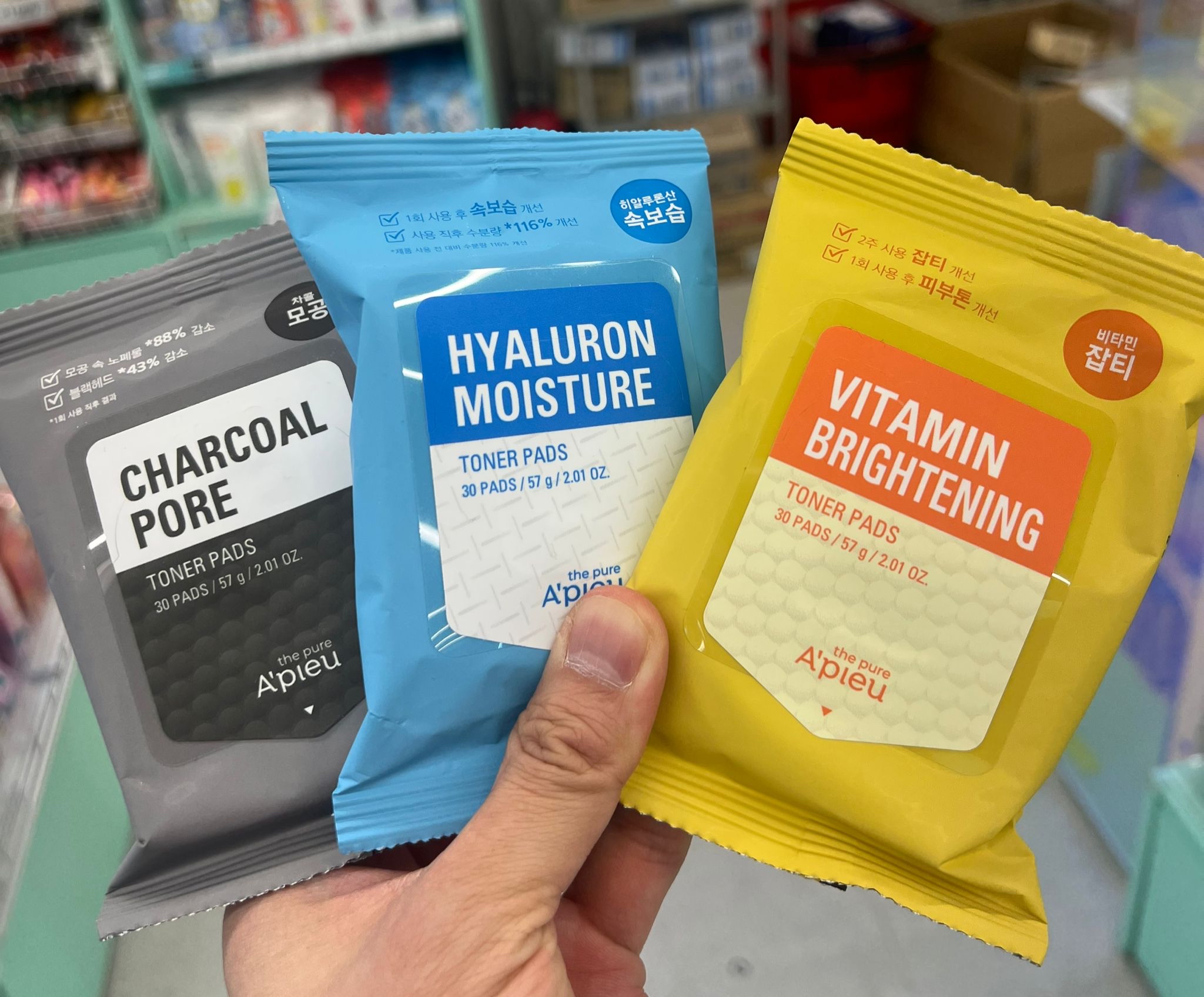 A’PIEU 溫和爽膚棉 30入