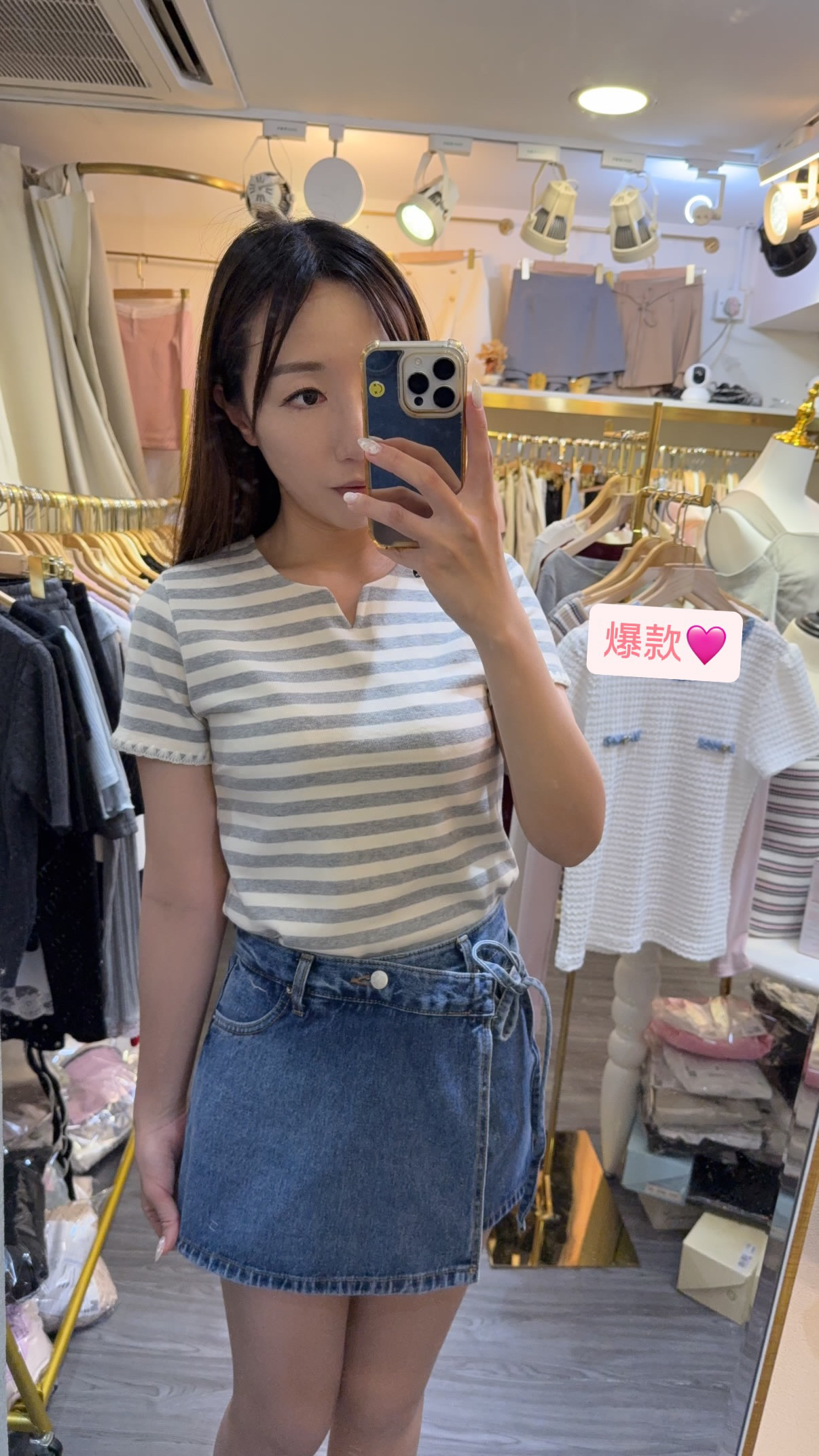 爆款牛仔短褲2色