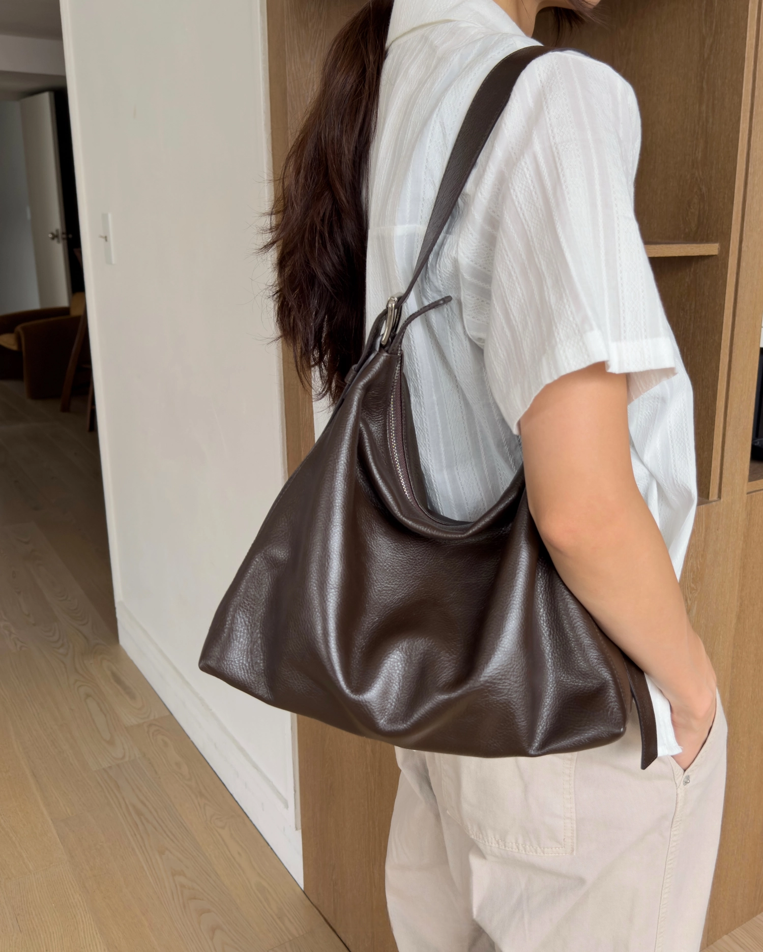  【26SS 】預訂_Two Buckle Bag By Bucks & leather