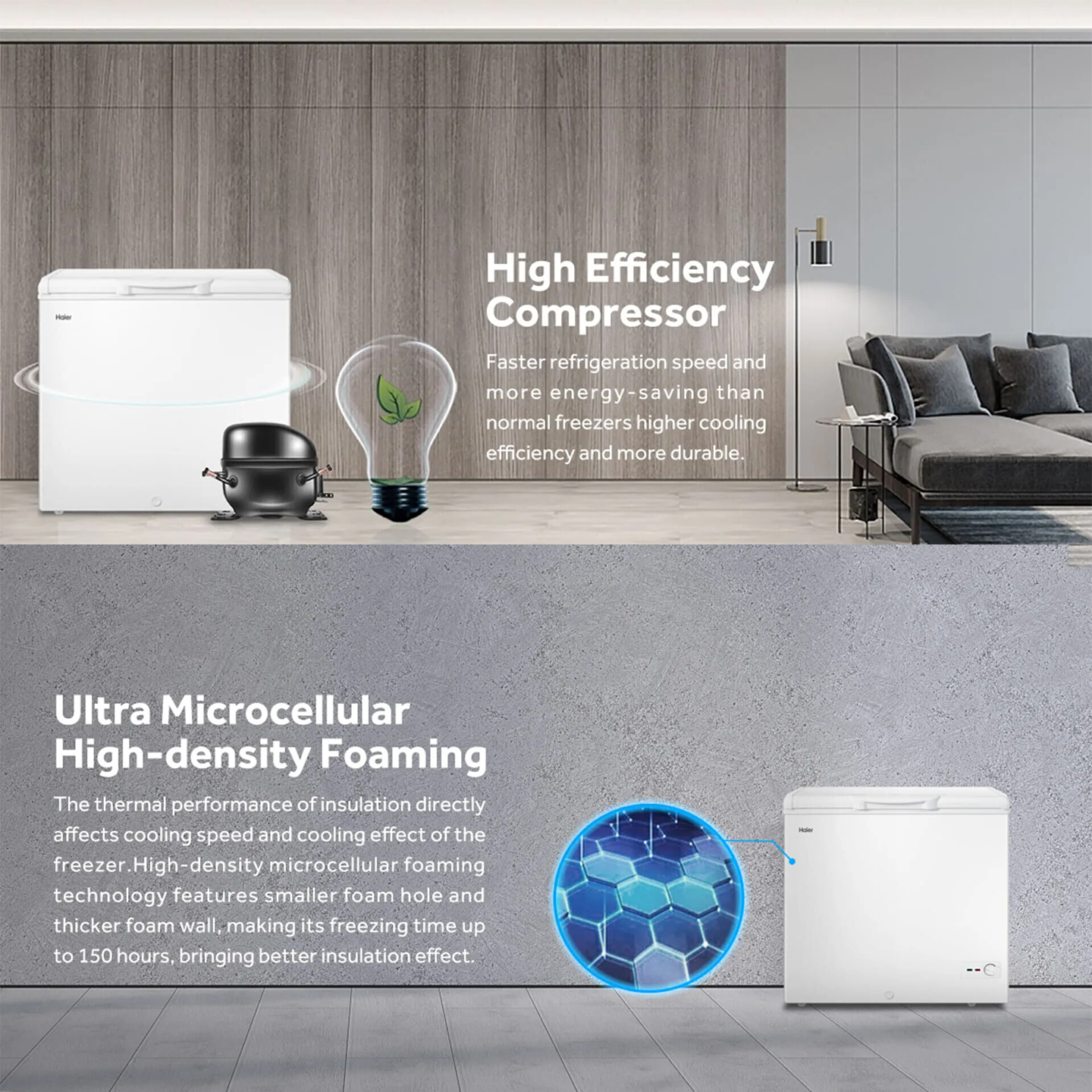 Haier 155L Chest Freezer (BD-188HMC)