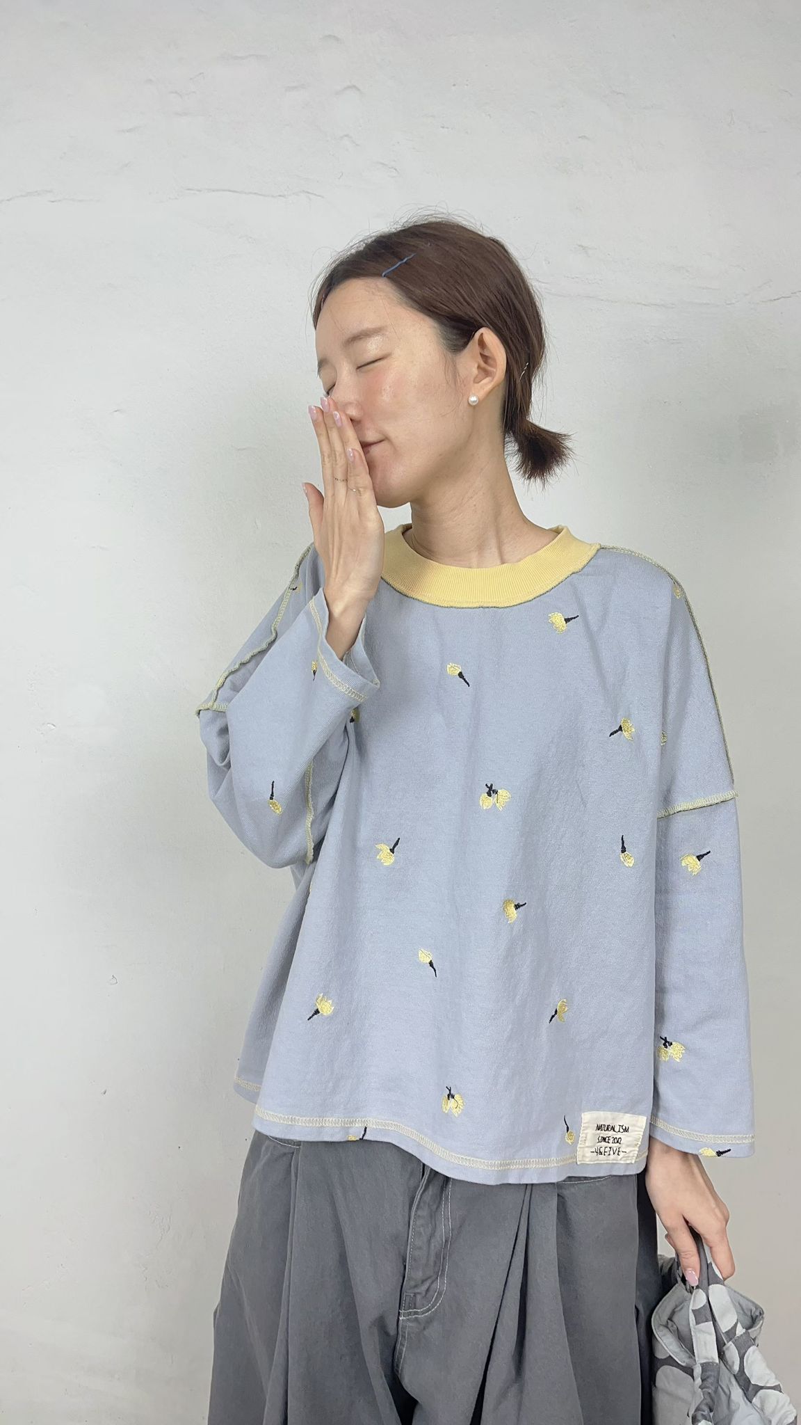 XNN OE 繡線花仔top