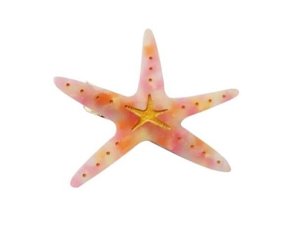 海星 髮夾 鴨嘴夾