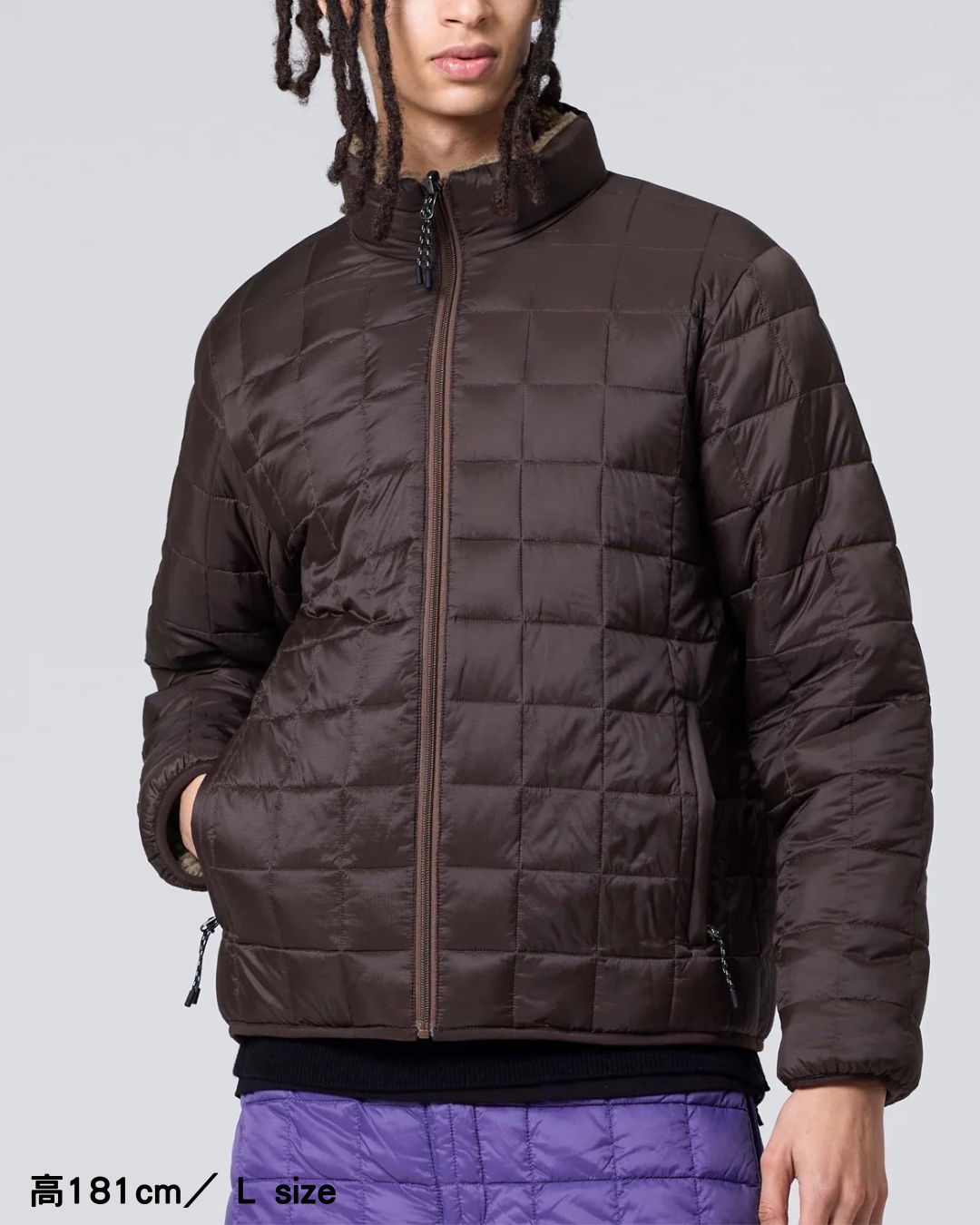 日本代購【 2026年秋冬新產品 日本直送 TAION 登山系列 雙面穿 羽絨 × 抓毛絨 高領外套 Mountain Reversible Down Boa High Neck Jacket (TAION-R102MBMT) 】