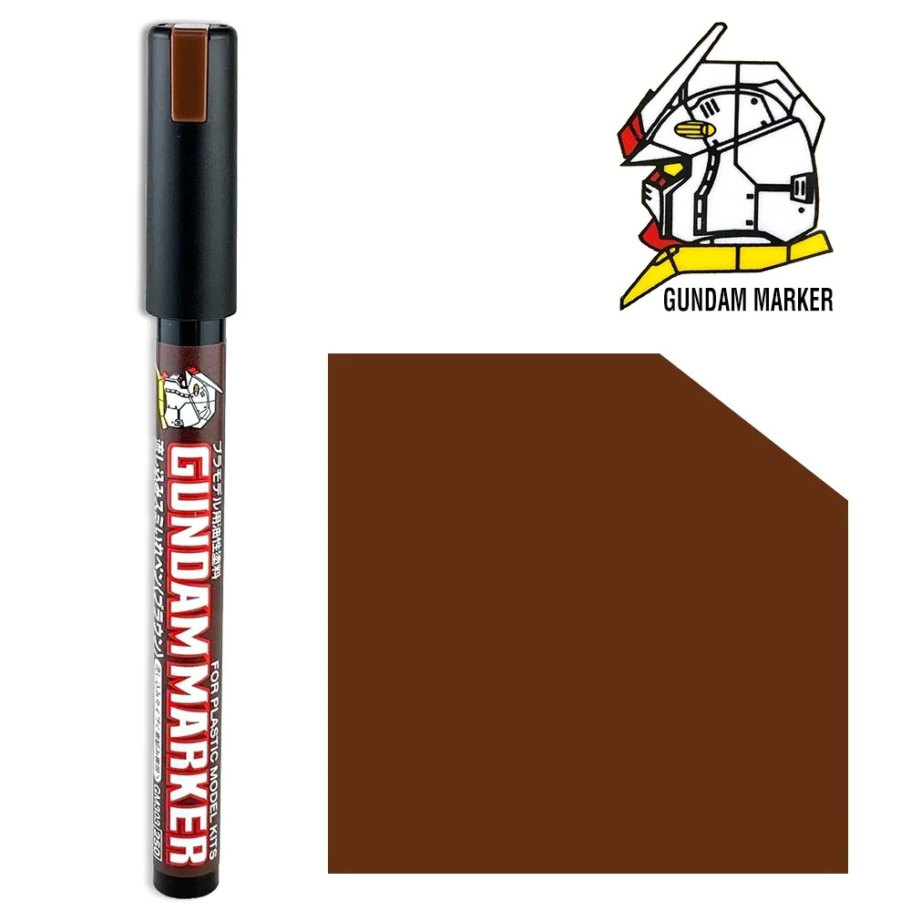 GM303 Gundam Marker Extra Thin Type Brown for Panel Lines