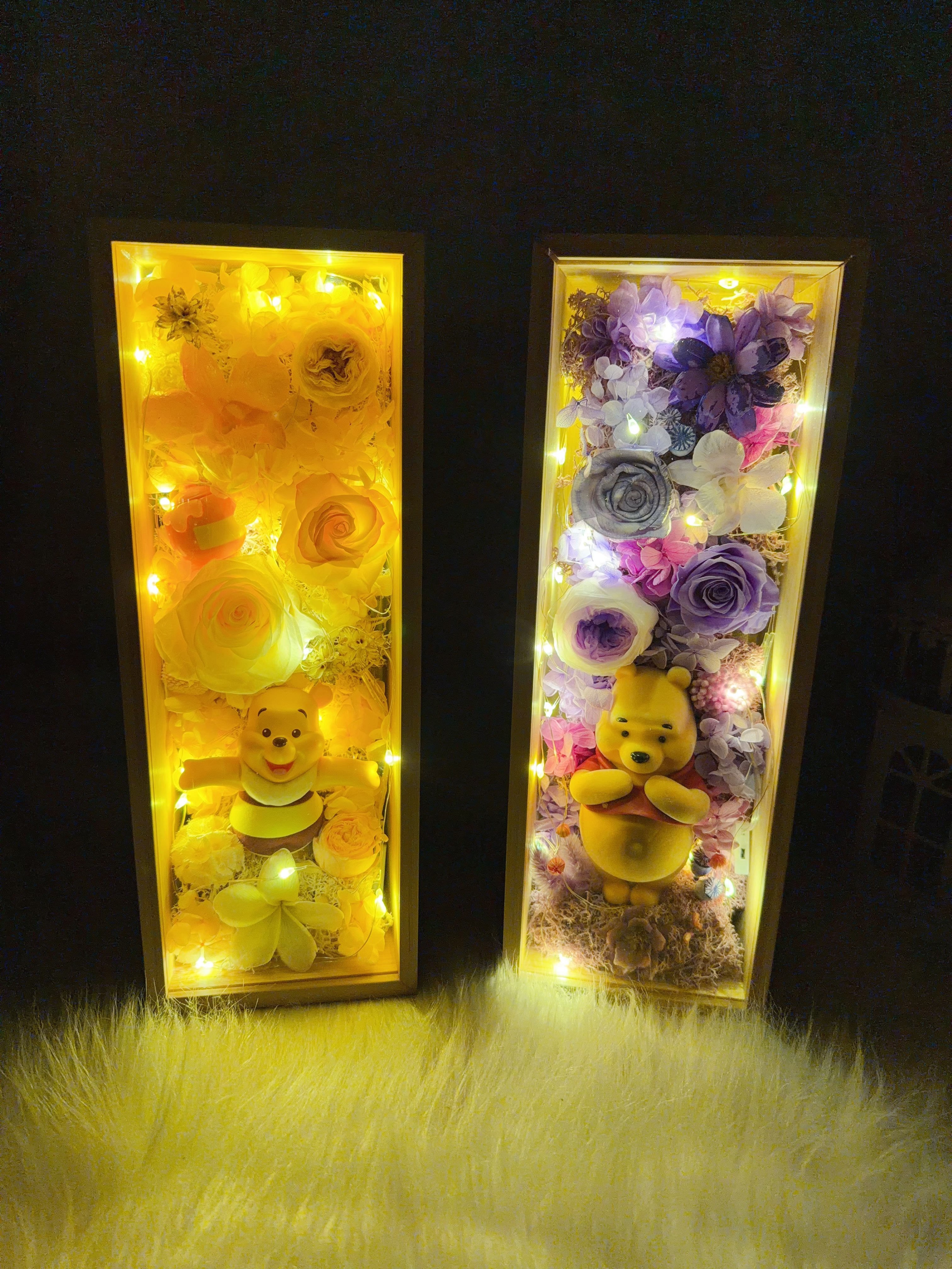 小熊維尼永生花花盒