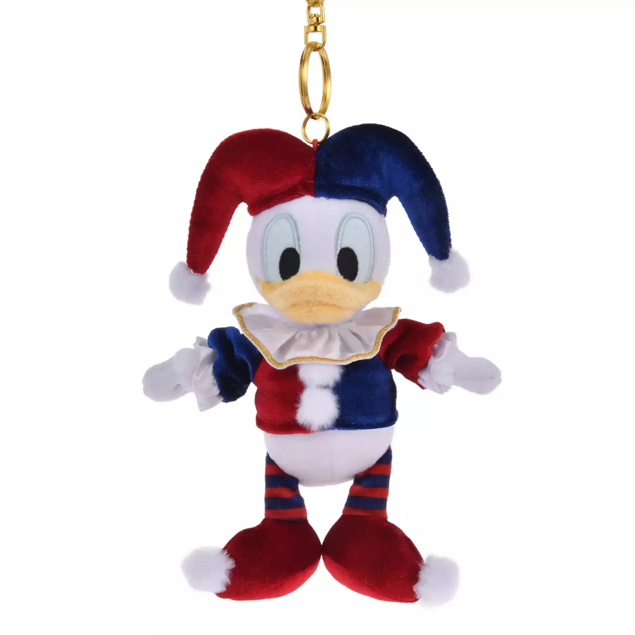 📦訂購 日本代購 Disney 迪士尼 Donald Duck 唐老鴨 PIERROT COSTUME 小丑服裝 公仔鎖匙扣