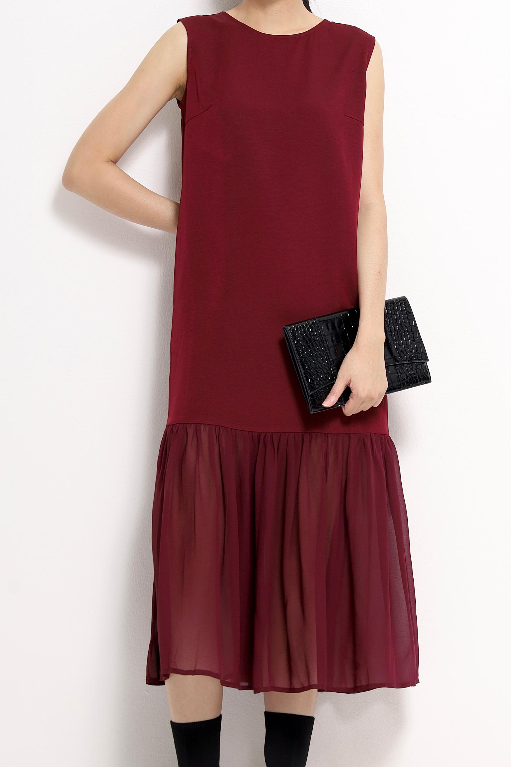 CD2158 SOLID LOOSE MAXI DRESS