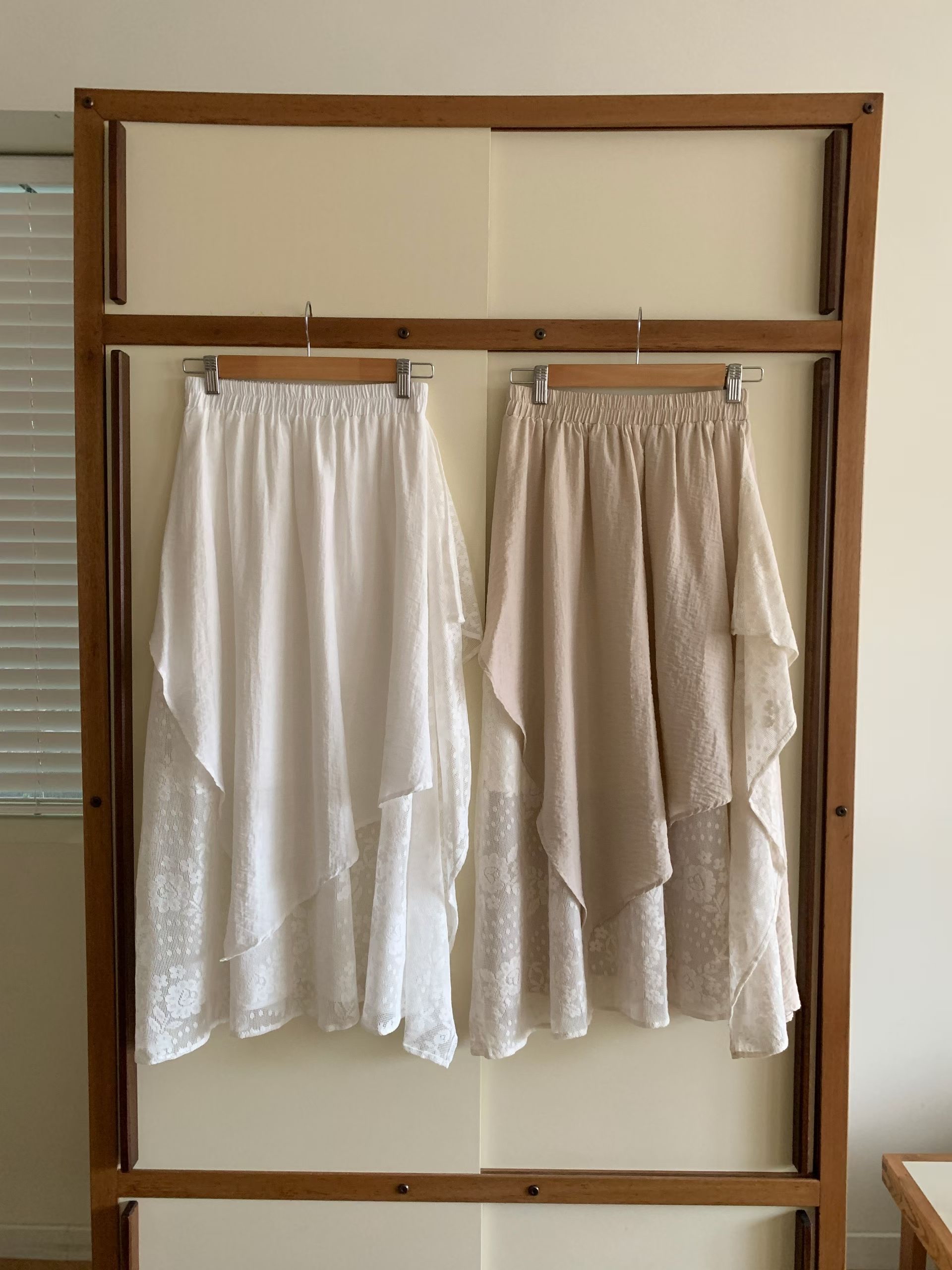 CT30 拼lace 仙氣半截裙