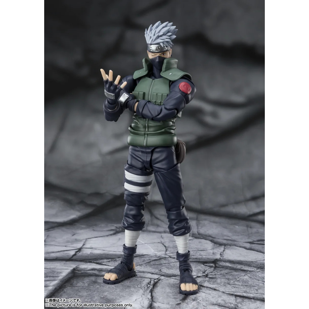 PREORDER SHF Naruto Shippuden Hatake Kakashi - The Famed Sharingan Hero