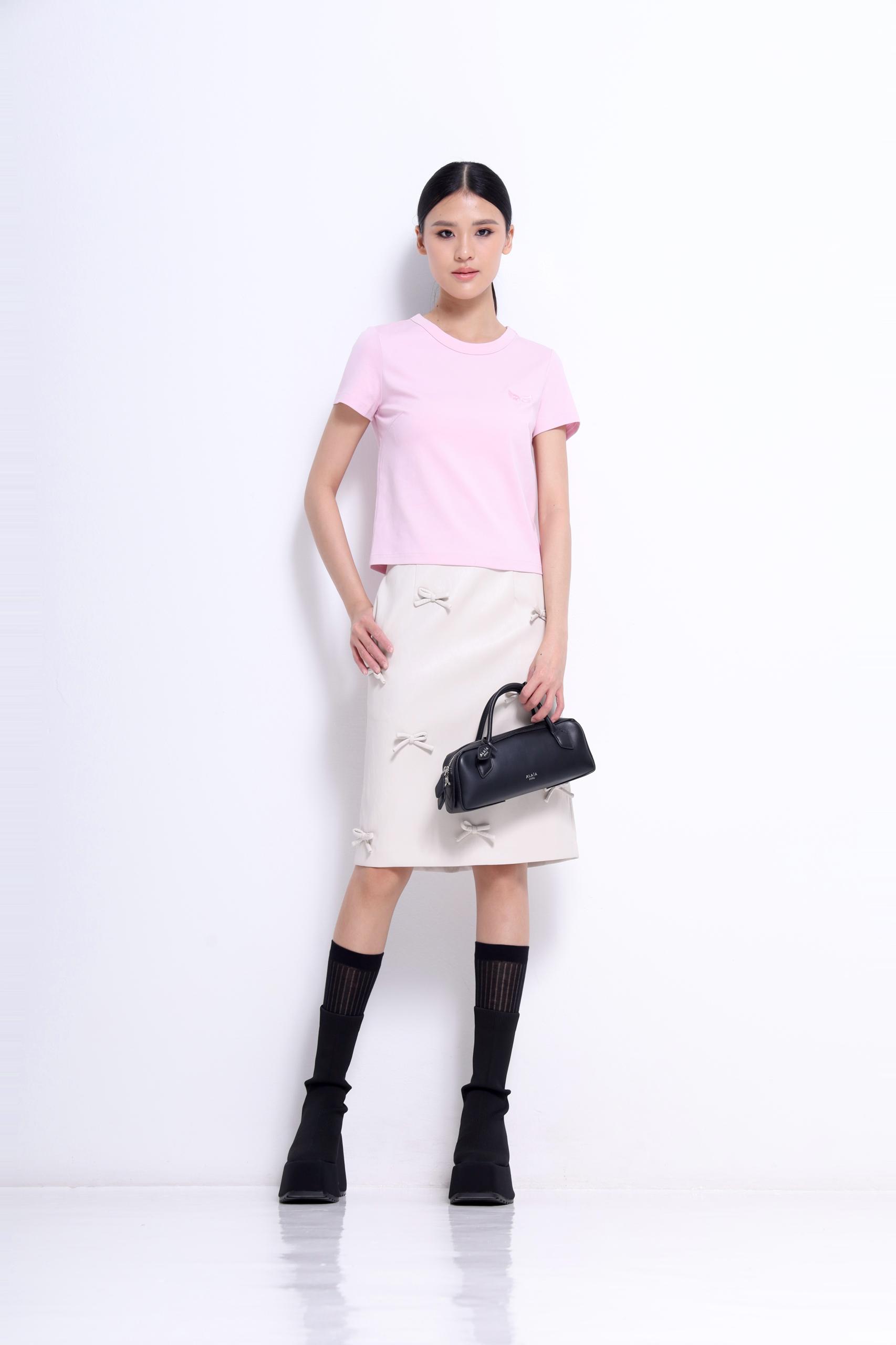 CB2732 MINI WING EMBD LOGO TEE