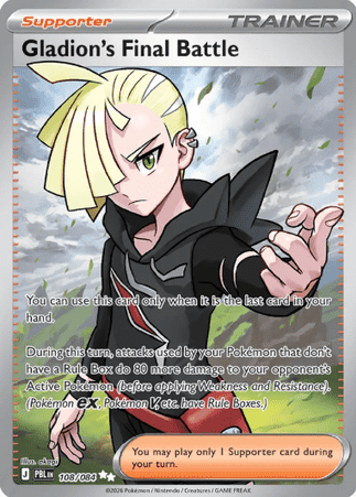 Pokemon TCG Pitch Black - Cladion's Final Battle-108/084