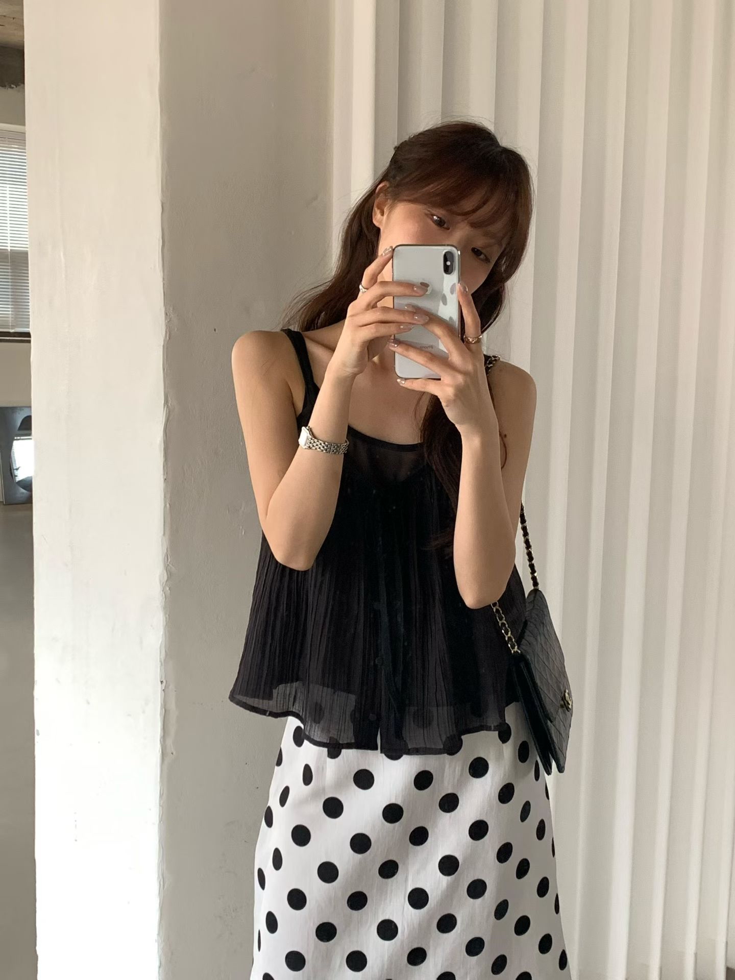 🇰🇷東大門女裝 | sheer layered sleeveless 
