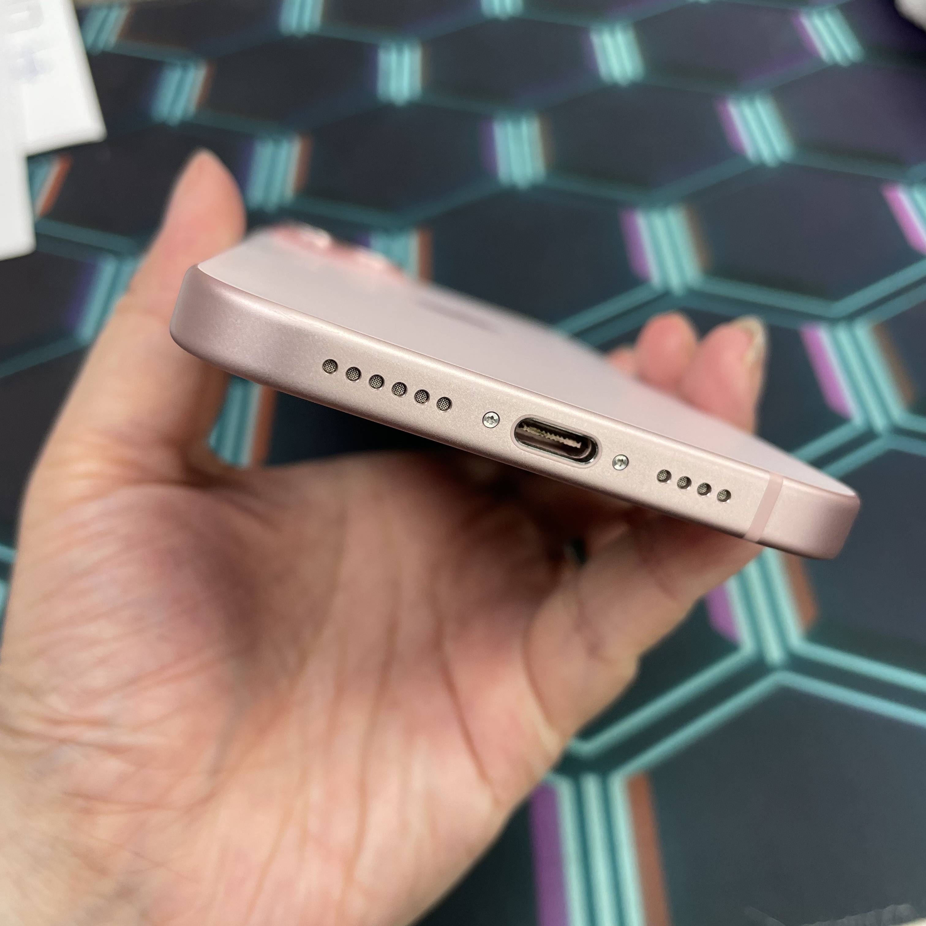 *8266 15 plus 完美機 128GB 電87 粉色 pink