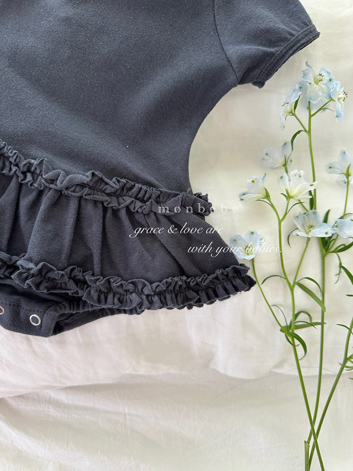 🇰🇷Monbebe包屁/裙 black親子