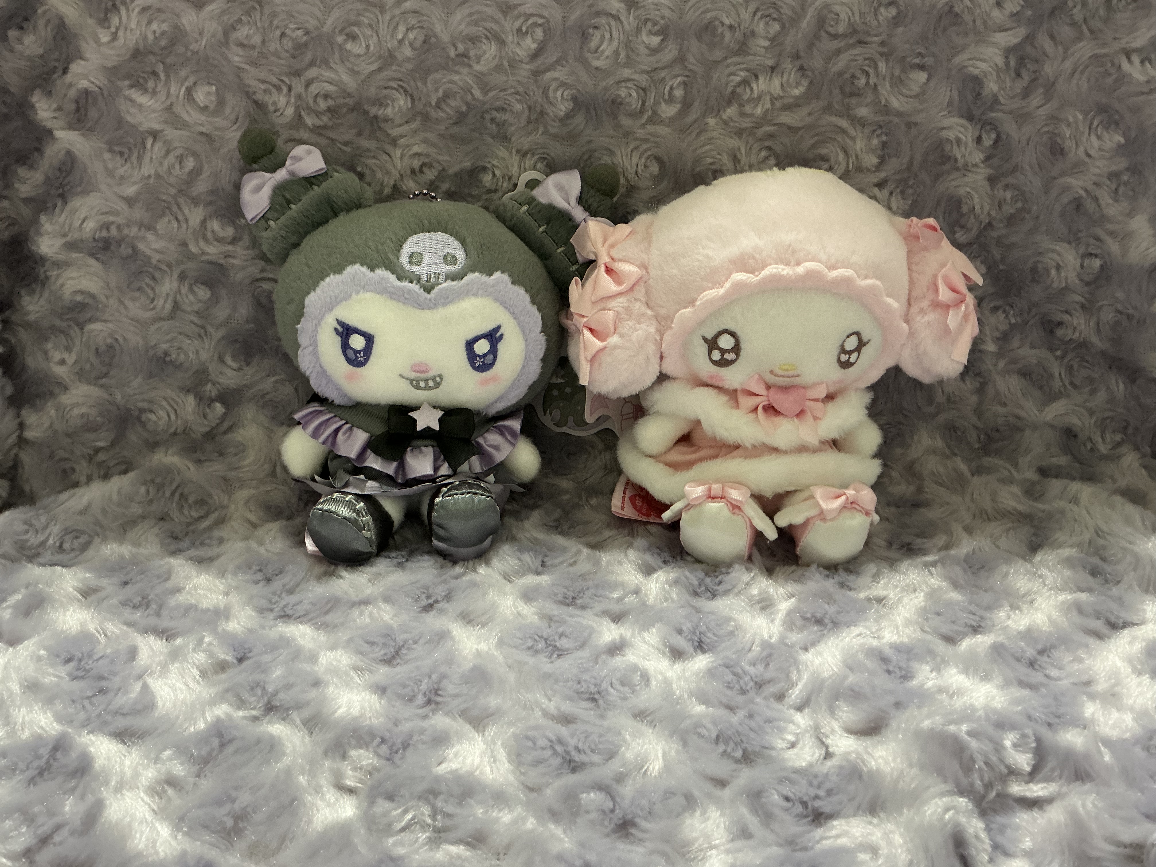 [現貨]Sanrio My Melody & Kuromi 週年紀念公仔匙扣(惡魔/天使)