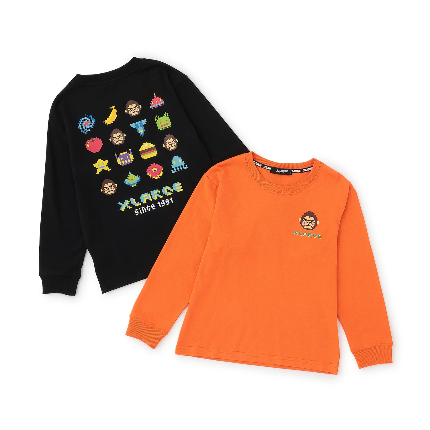 🆕【⭐訂購⭐】🌀 🇯🇵 日本直送 #XLARGE 前後印花 長袖TEE ［2款選］🌀 [ELJA-0089][261109]