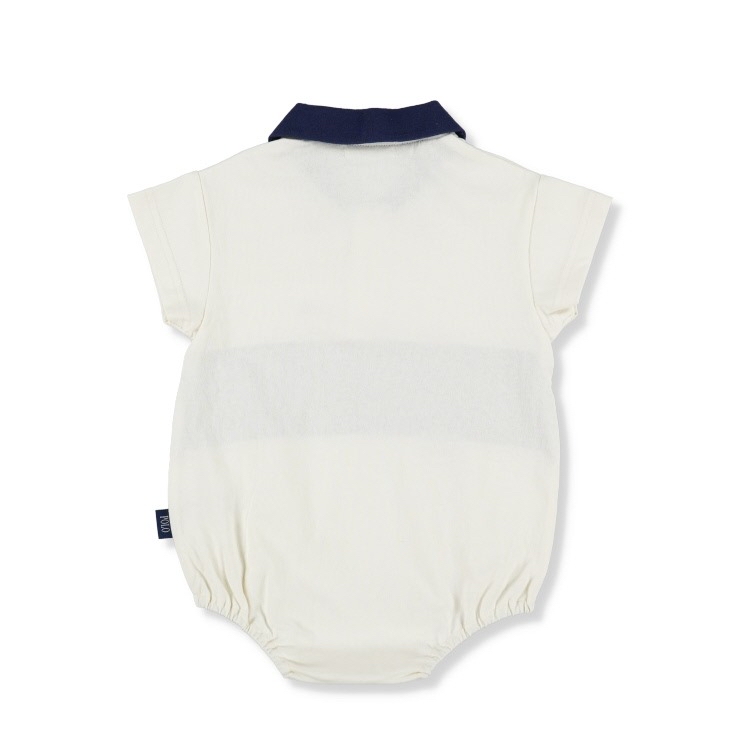 🇯🇵限量預訂 日本直送🇯🇵Polo Baby四色小馬刺繡粗條紋企領短袖包屁衣