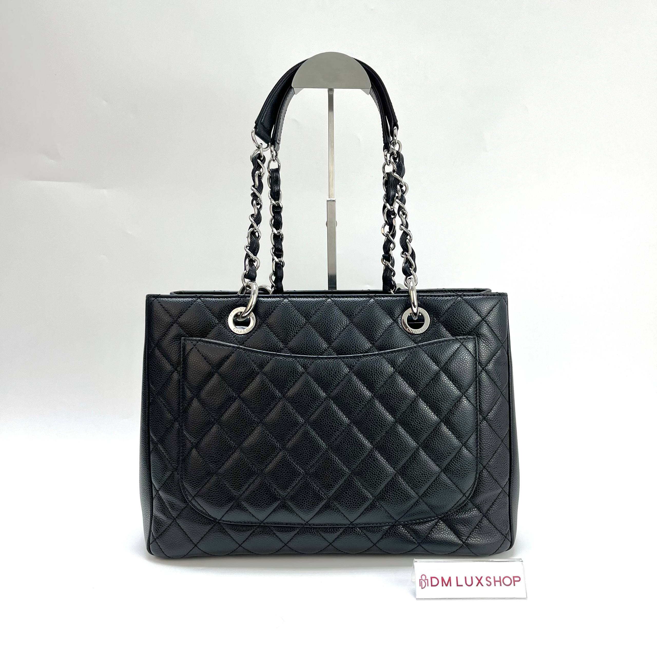 Chanel Black Caviar CC GST SHW (Serial 19, Y: 2014)