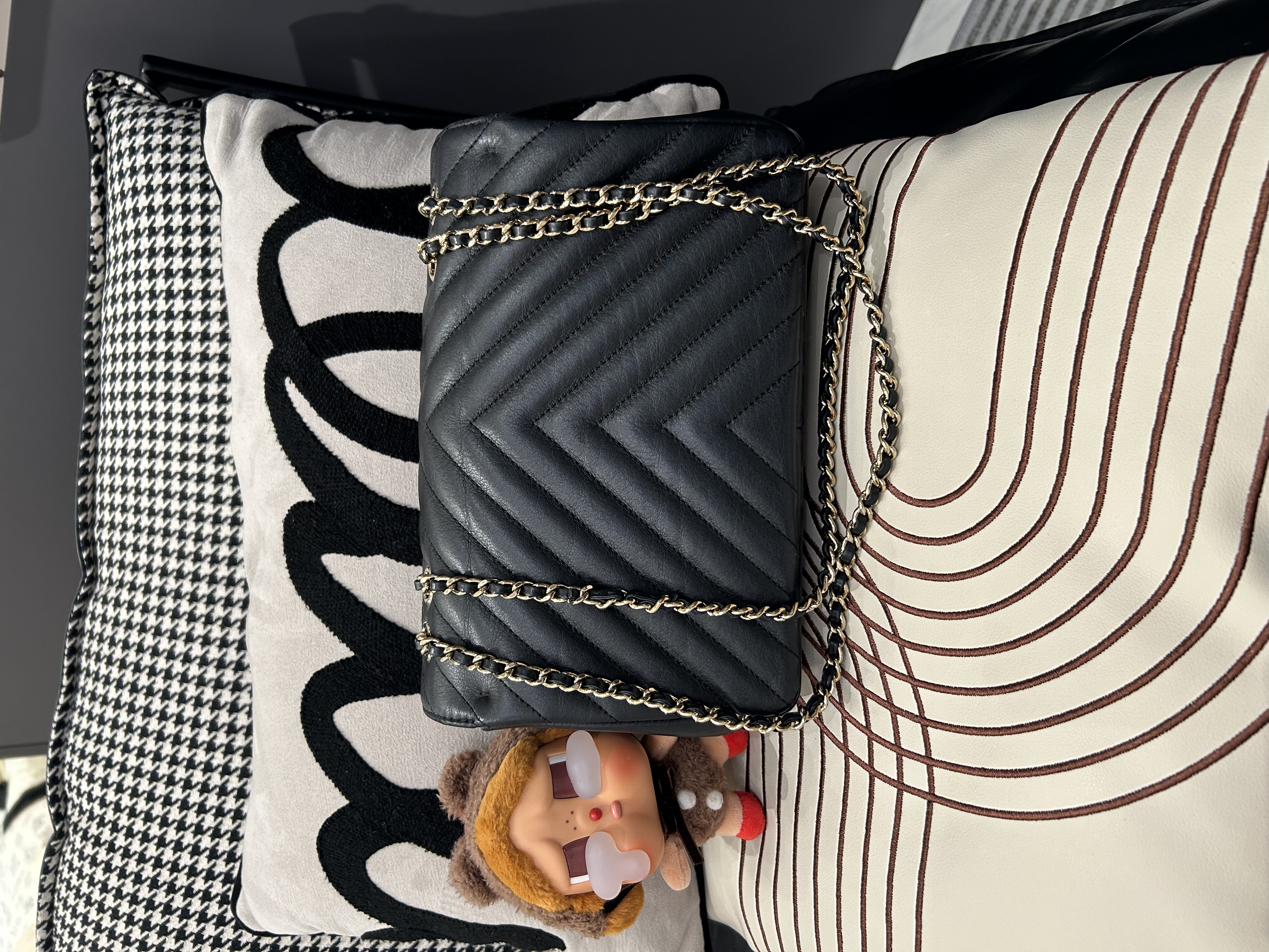 Chanel statement flap,A91587 100%Authentic, 95%new,✅24Card ✅專門店收據 ✅Dust bag