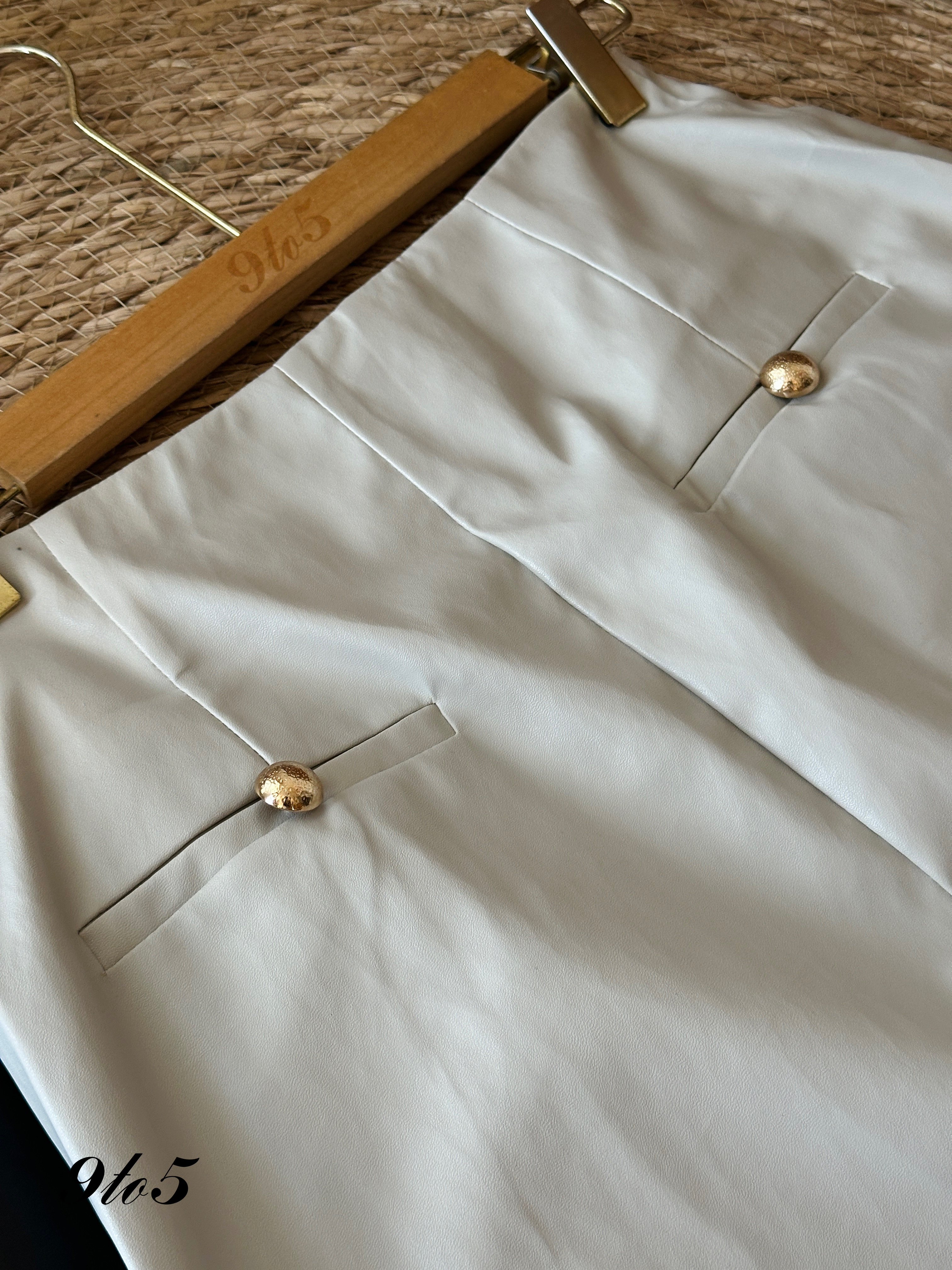 S1785 Leather Short Skirt - 3 Colors