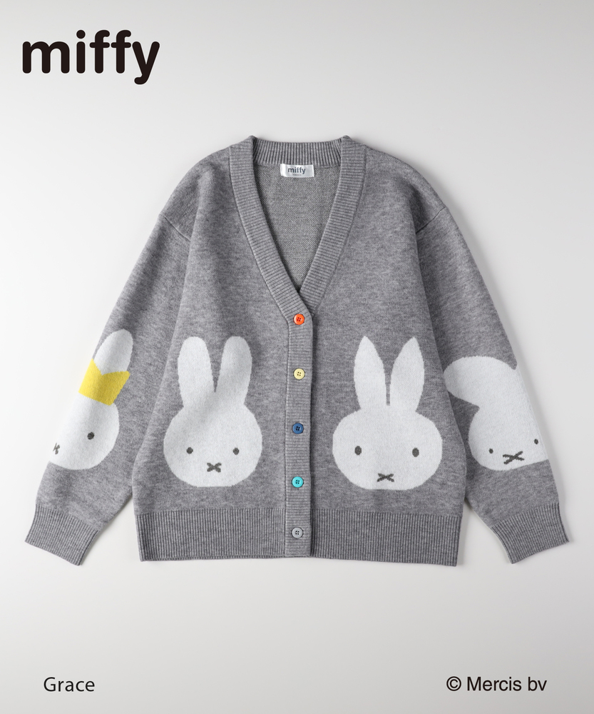 miffy x RO 針織開胸外套 