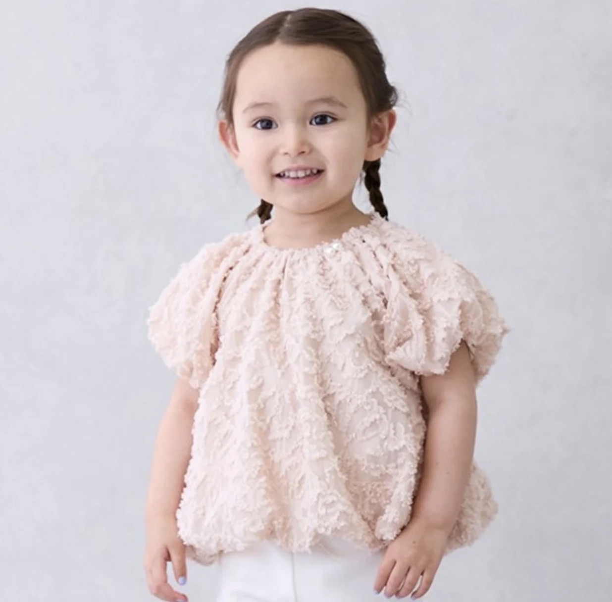 ▫️現貨▫️PetitMain氣質泡泡袖衫（2色）