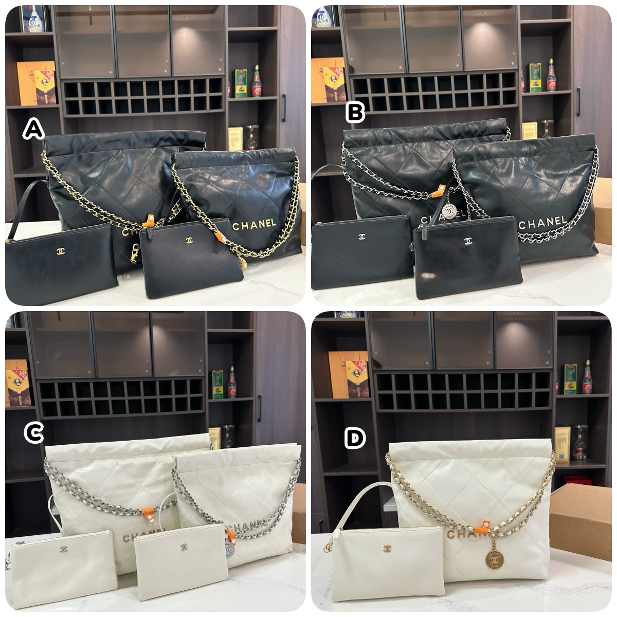 CHANEL 經典的絎縫垃圾袋