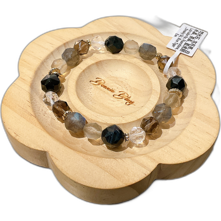 【幽冥守護•智者之眼】能量穩定守護手串 