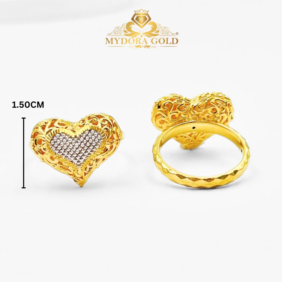 MYDORA Cincin Love Jawa Anyaman (5G) l EMAS 916/22K