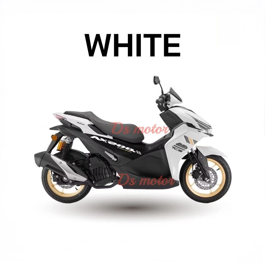 QJ MOTOR COVER SET AX200S ORIGINAL COLOR GREY /MOON BLUE /SAND BROWN / BLACK / WHITE / GREEN