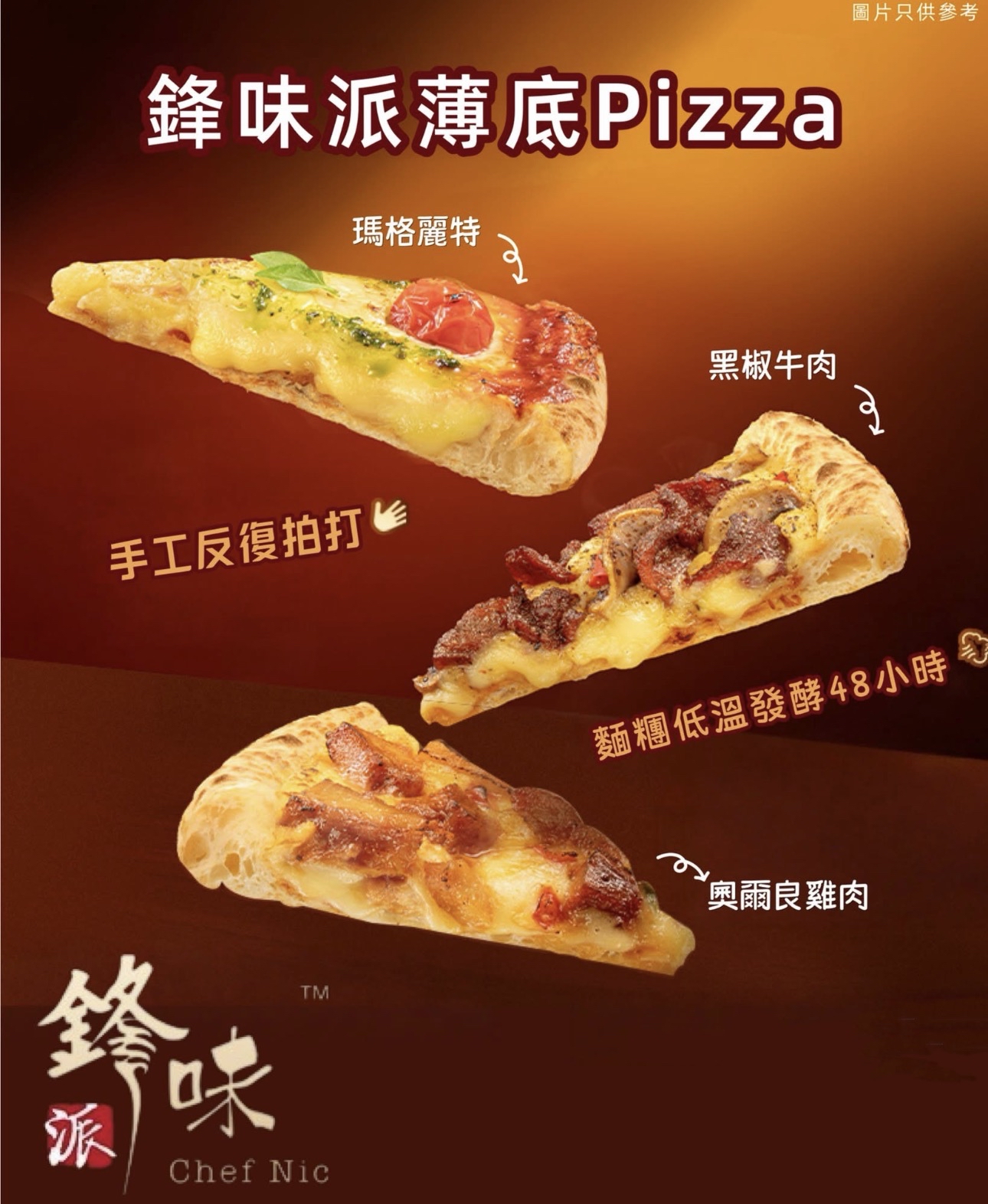 鋒味派薄底披薩（連餅邊都好味嘅Pizza）