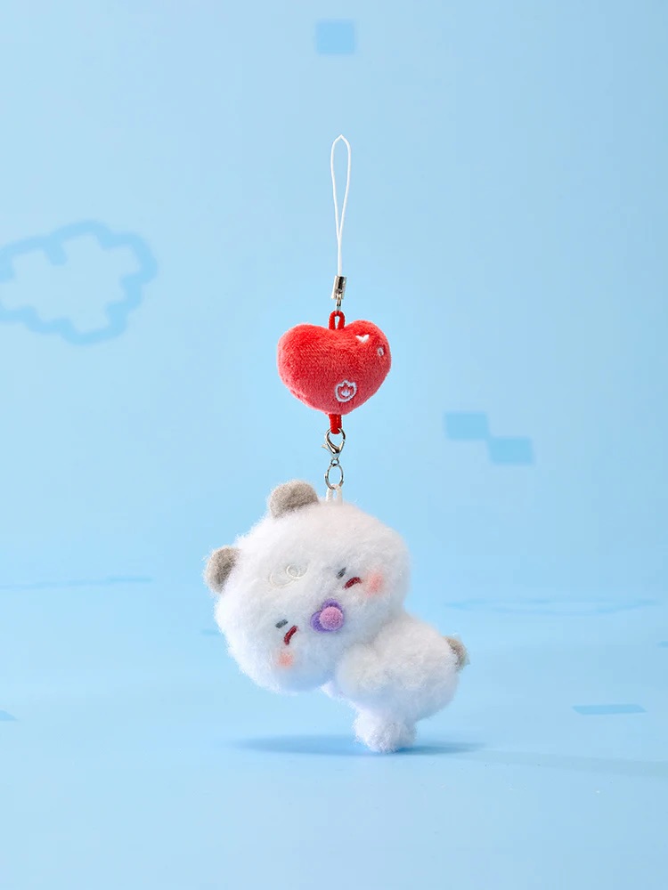 📦訂購 韓國代購 Line Friends PLAVE MMMM BABY PLUSH MOBILE CHARM 公仔吊飾